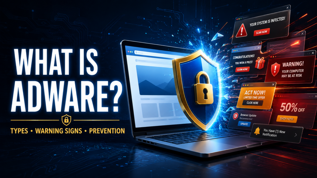 What Is Adware? Types, Warning Signs, Removal, and Prevention Adware