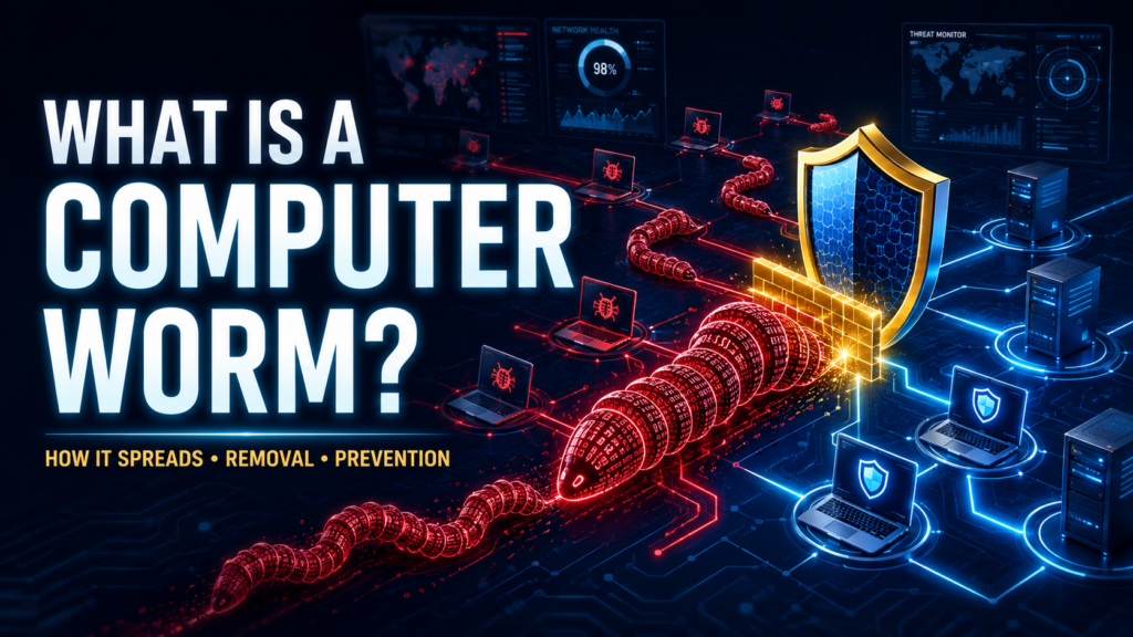What Is a Computer Worm? How It Spreads, Warning Signs, Removal, and Prevention computer worm