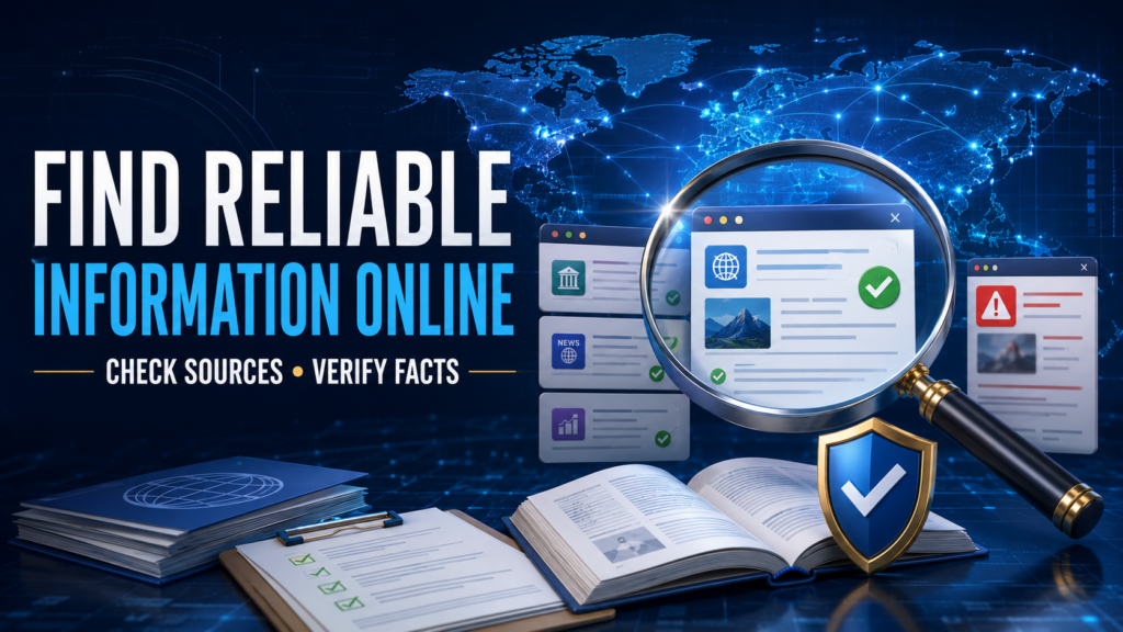 How to Find Reliable Information Online: 12 Ways to Check Sources and Avoid Misinformation How to Find Reliable Information Online