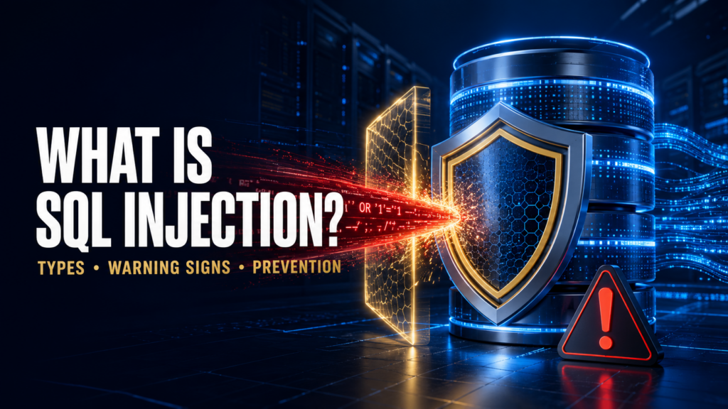 What Is SQL Injection? Types, Warning Signs, Prevention, and Response SQL injection