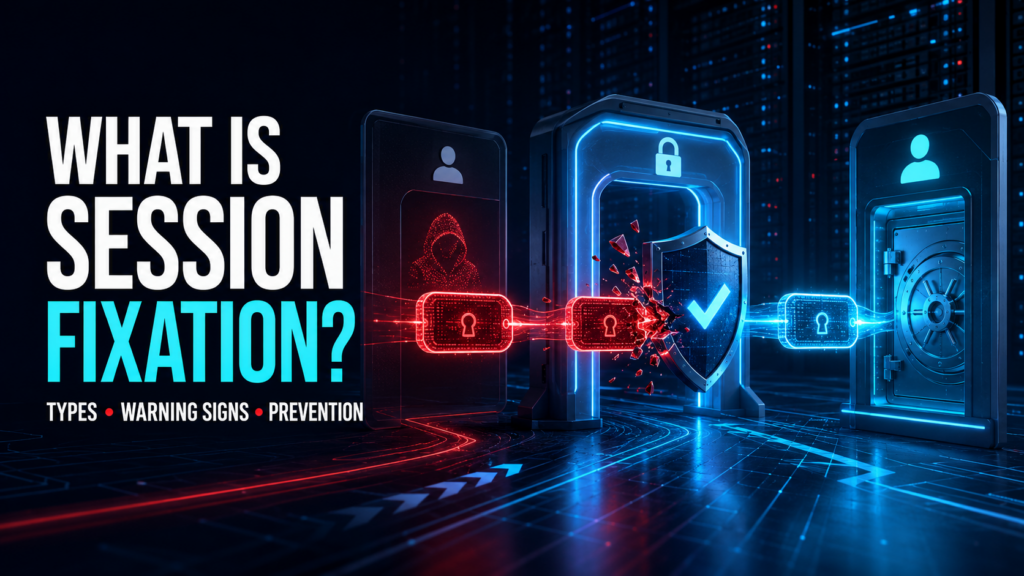 What Is Session Fixation? Types, Warning Signs, Prevention, and Response Session fixation