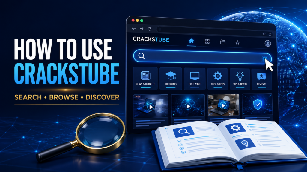 How to Use Crackstube: Search, Browse and Find Helpful Guides how to use Crackstube