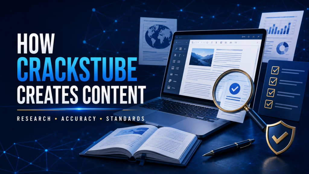 Crackstube Editorial Process: Research, Accuracy and Content Standards Crackstube editorial process