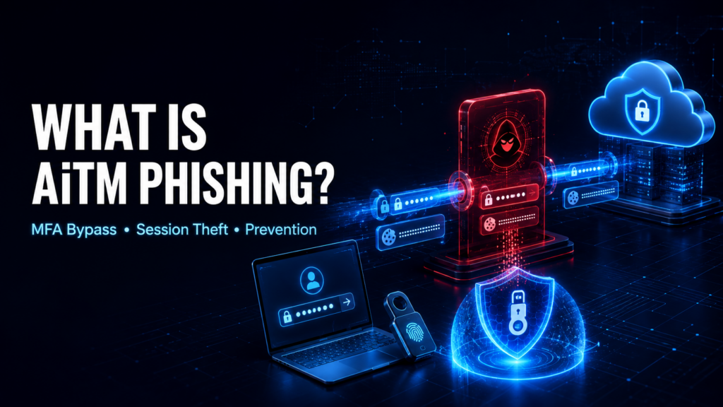 What Is AiTM Phishing? How It Bypasses MFA and Steals Sessions AiTM phishing